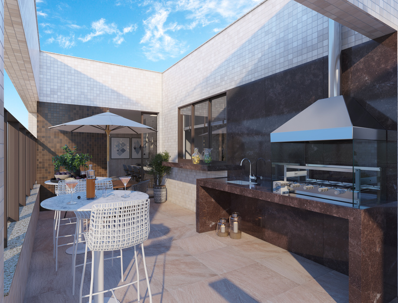 Churrasqueira-da-cobertura