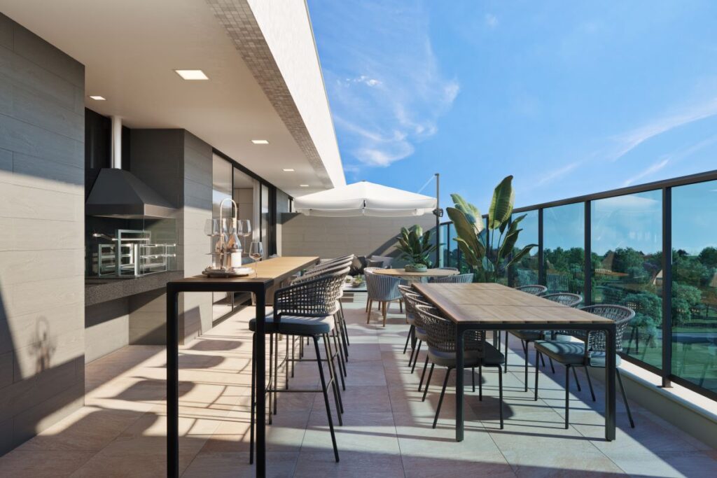 Duplex-churrasqueira